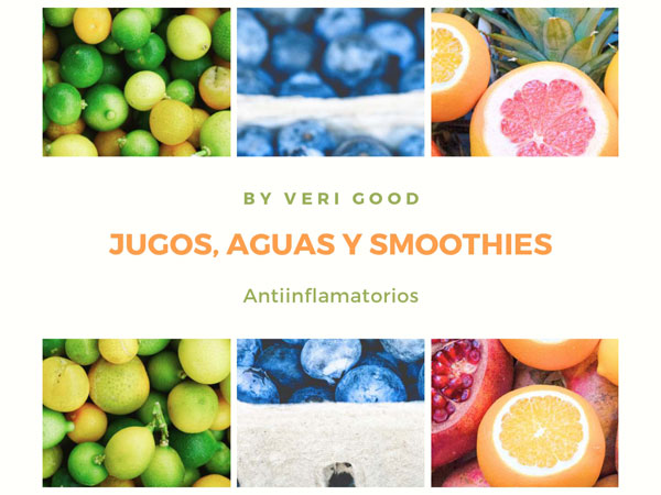 Aguas, Jugos y Smoothies Anti-inflamatorios